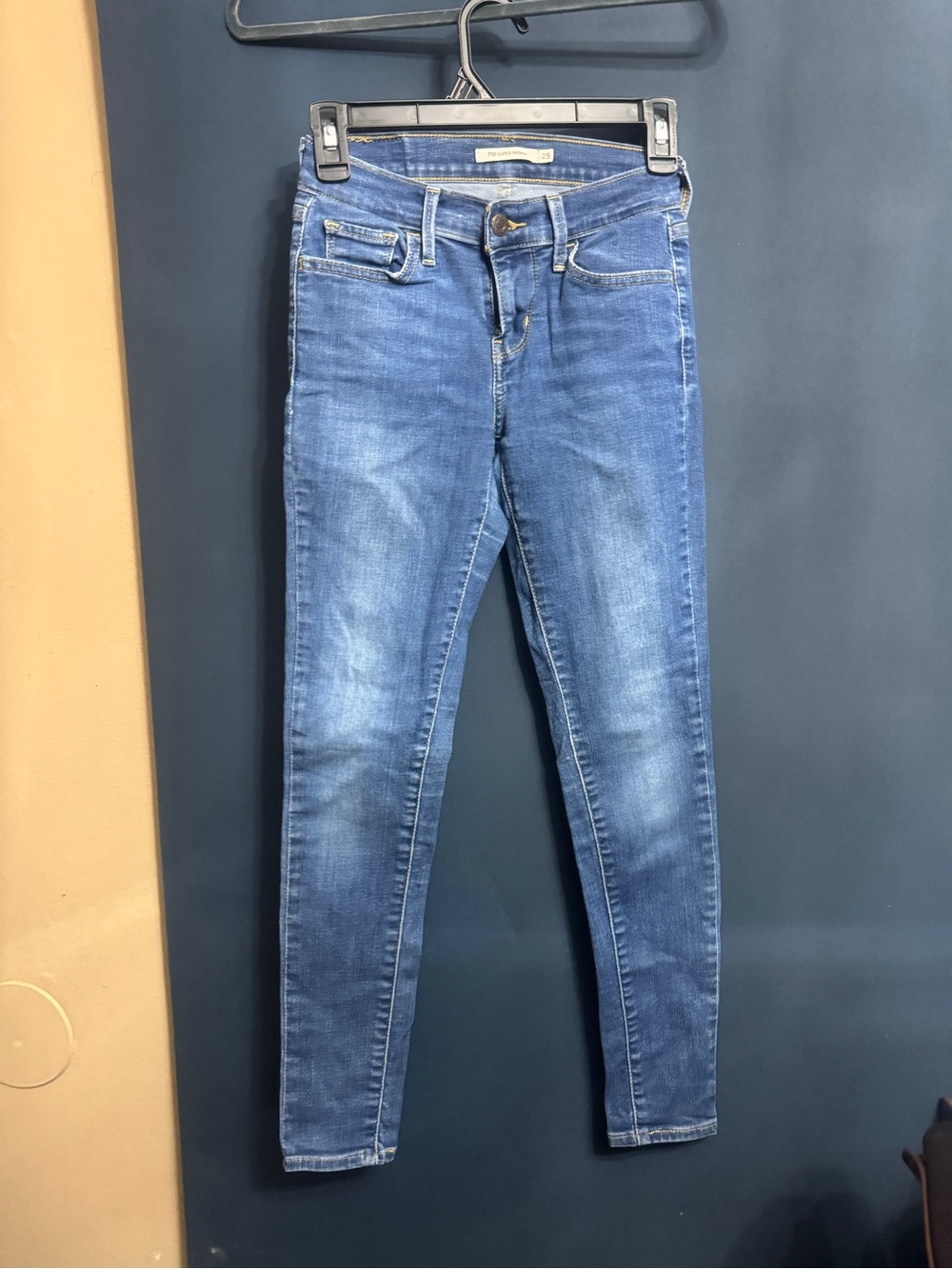 Levi's Medium Blue Skinny Jeans